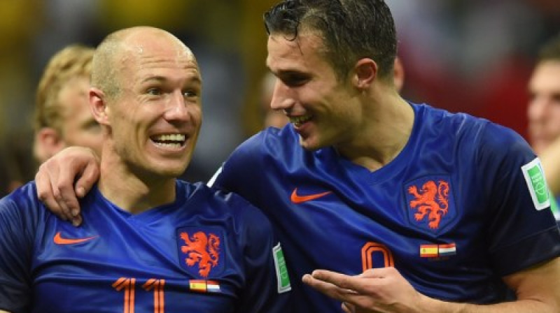 Arjens Robens un Robins van Pērsijs
Foto: AFP/Scanpix
