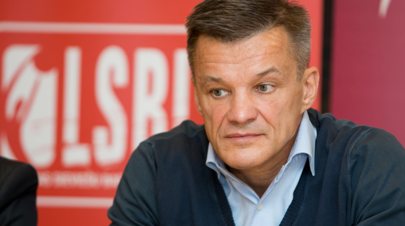 "RSU/Merks" galvenais treneris Aivars Vīnbergs
Foto: Reinis Oliņš