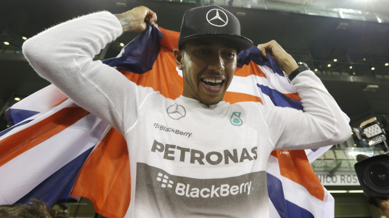 F1 čempions Luiss Hamiltons 
Foto: AP/Scanpix