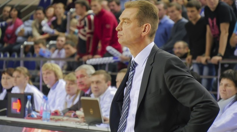 Gundars Vētra spēlē pret "Galatasaray"
Foto: www.kurskbasket.ru