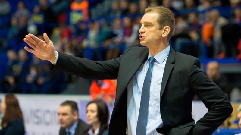 Gundars Vētra 26. novembrī Eirolīgas spēlē Košicē
Foto: FIBA Europe