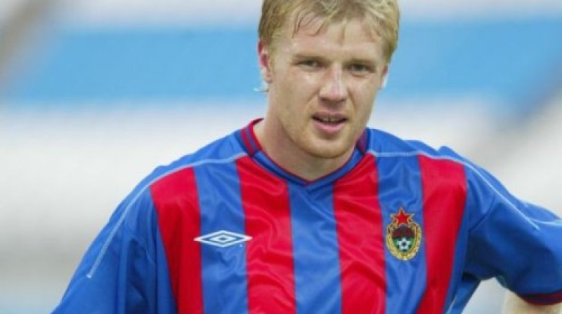 Juris Laizāns Maskavas CSKA kreklā
Foto: cskainfo.com