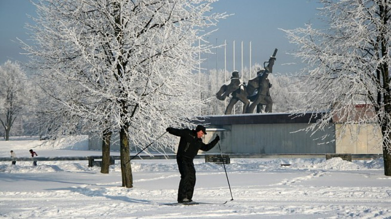 Slēpošana parkā
Foto: uzvarasparks.lv