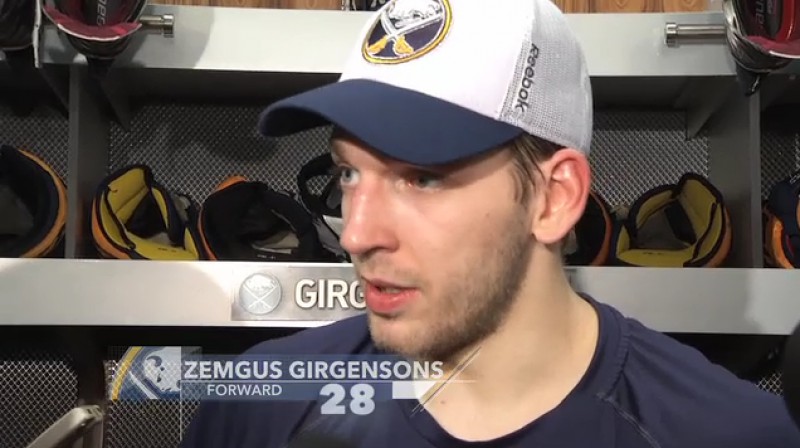 Zemgus Girgensons 
Foto: sabres.nhl.com