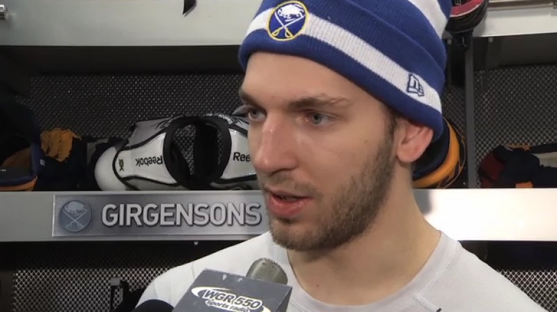 Zemgus Girgensons 
Foto: sabres.nhl.com