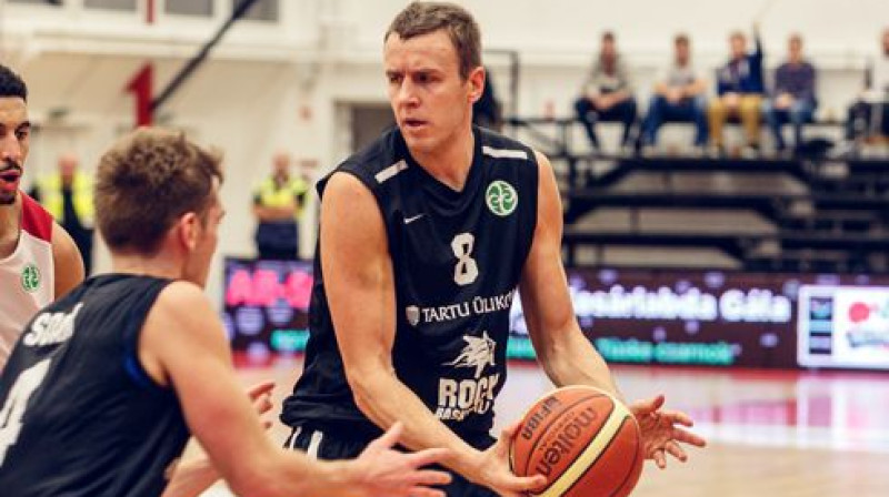 Tartu "Rock" līderis Janars Talts (13,3 punkti un 7,0 atlēkušās bumbas) 
Foto: FIBA Europe