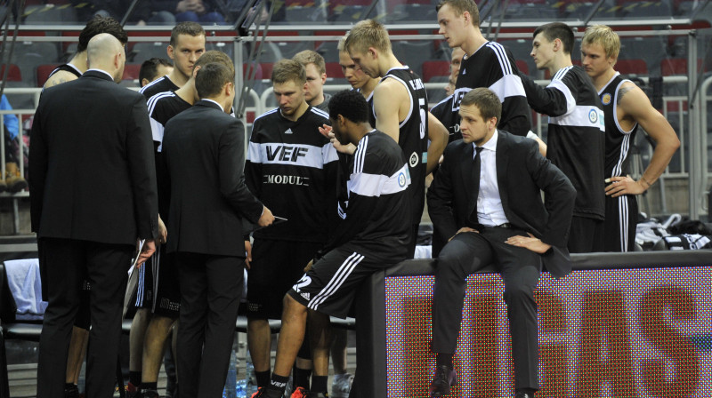 Rīgas VEF 
Foto: Romāns Kokšarovs, Sporta Avīze, f64