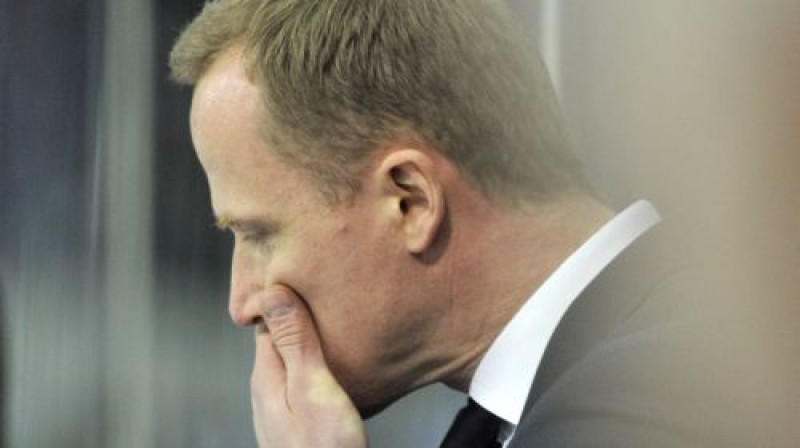 Rīgas "Dinamo" galvenais treneris Artis Ābols
Foto: Romāns Kokšarovs, Sporta Avīze, f64