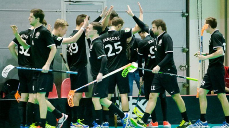 Liepājas "Kurši"
Foto: Raivo Sarelainens, floorball.lv