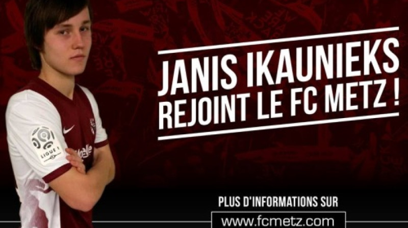 Jānis Ikaunieks
Foto: fcmetz.com