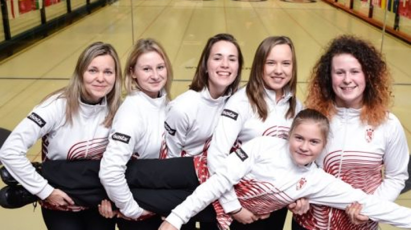 Latvijas sieviešu junioru komanda
Foto: Rene Volfik