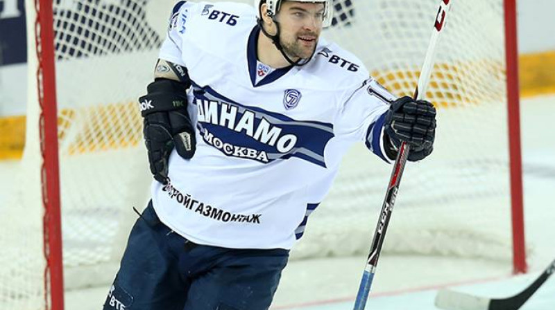 Kaspars Daugaviņš uguņo Sibīrijas metropolē
Foto: dynamo.ru