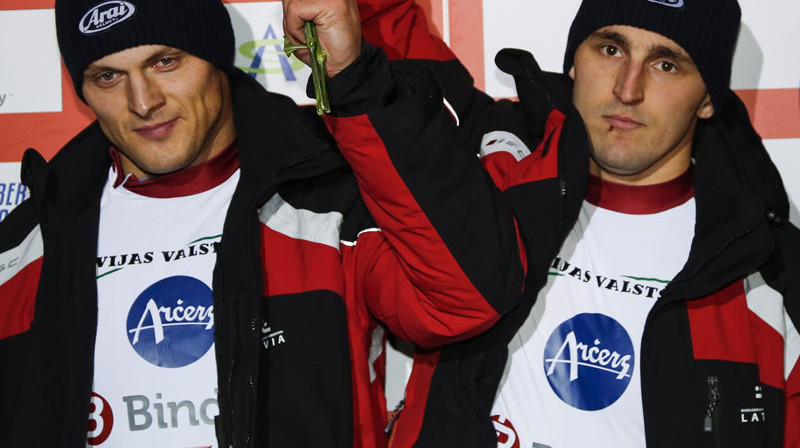 Daumants Dreiškens & Oskars Melbārdis
Foto: AP/Scanpix