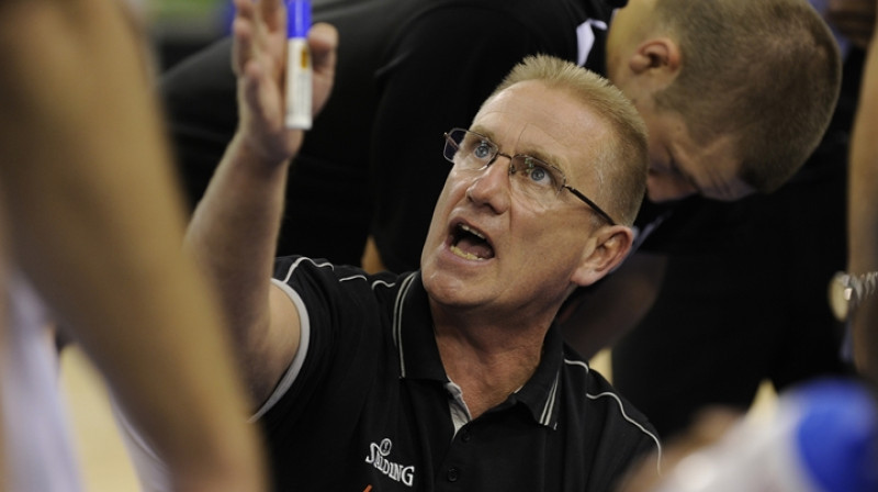 Beļģijas valstsvienības galvenais treneris Edijs Kastēls
Foto: fiba.com