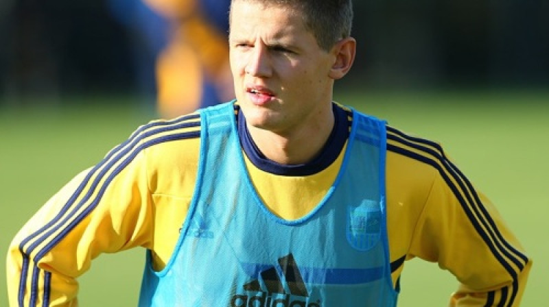 Kaspars Dubra "Metalist" nometnē
Foto: metalist.ua