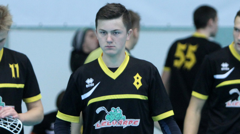 Matīss Pēteris Polis
Foto: Ritvars Raits, floorball.lv