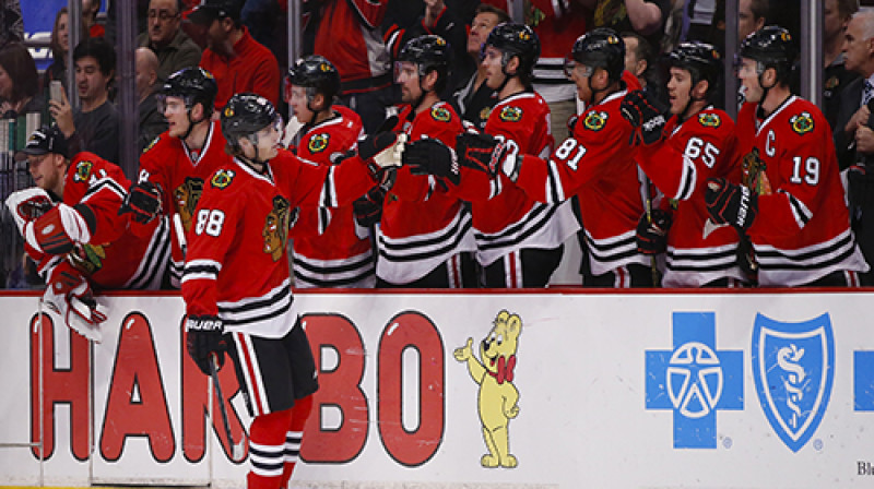 Patriks Keins šonakt guva 200. vārtus savā NHL karjerā
Foto: AP/Scanpix