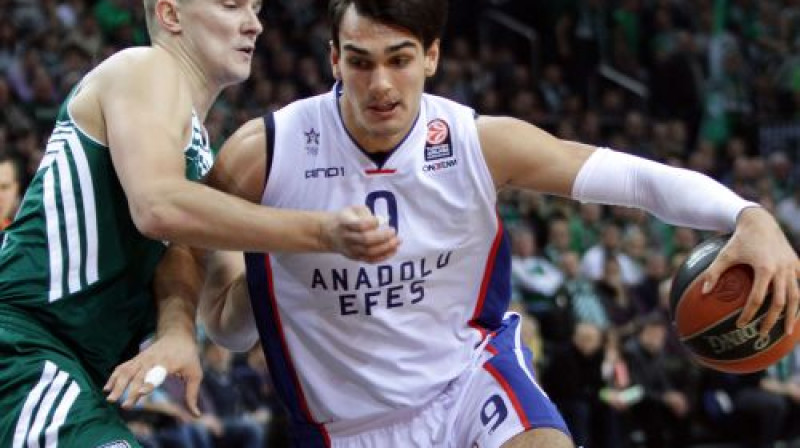 Dario Šaričs pret "Žalgiri"
Foto: AFP/Scanpix