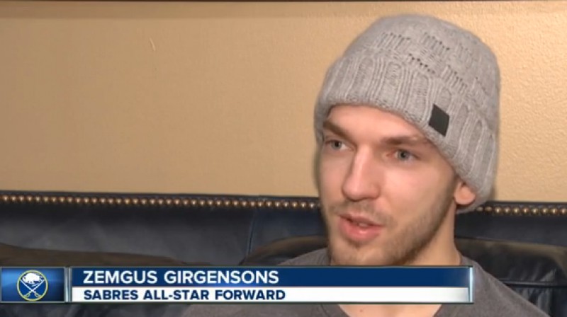 Zemgus Girgensons
Video: wkbw.com