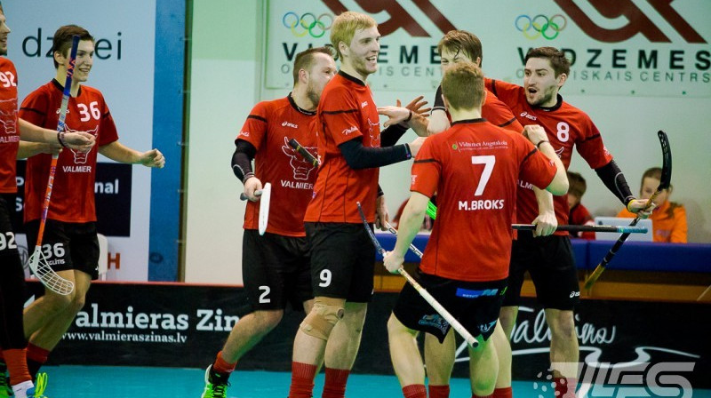 "Valmiera/ViA"
Foto: Raivo Sarelainens, floorball.lv