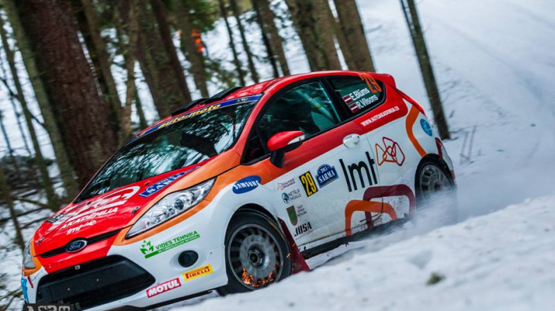 Emīls Blūms rallijā "Sarma 2015"
Foto: ASRT Media