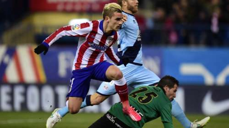 Antuāns Grīzmans "La Liga" sezonā guvis jau 10 vārtus
Foto: AFP/Scanpix