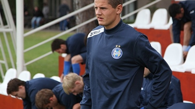 Kaspars Dubra BATE nometnē
Foto: fcbate.by