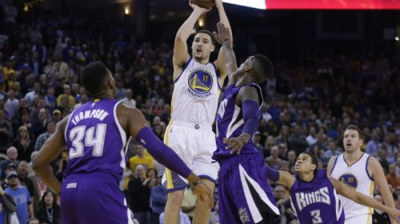 Klejs Tompsons pret "Kings"
Foto: AP/Scanpix
