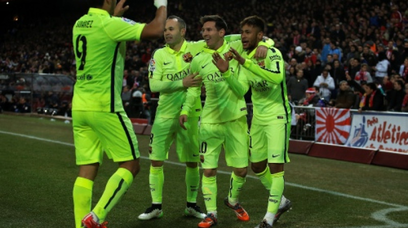 "Barcelona" superzvaigznes
Foto: AP/Scanpix