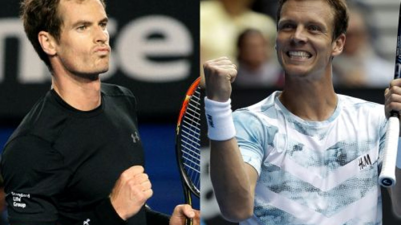 Endijs Marejs un Tomāšs Berdihs
Foto: AP/Scanpix