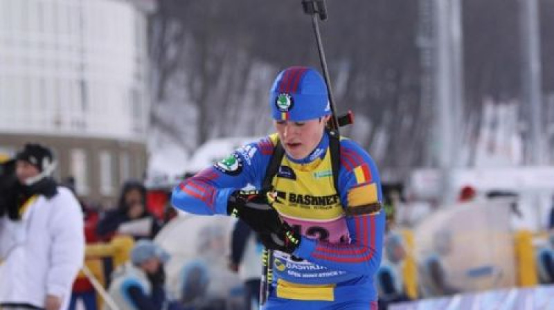 Eiropas čempione Luminita Piškorana
Foto: Biathlon.xc-ski.de/