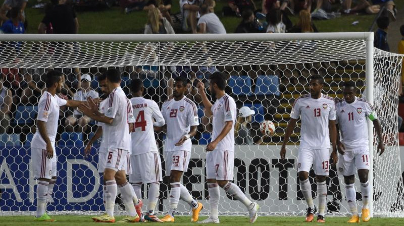 Apvienoto Arābu Emirātu futbolisti
Foto: AFP/Scanpix