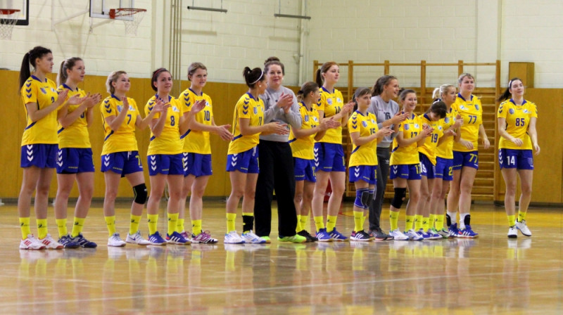 "Latgols" handbolistes
Foto: Laura Grišāne