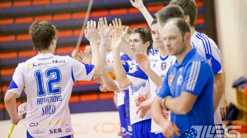 "Cēsu alus/Lekrings"
Foto: Raivo Sarelainens, floorball.lv