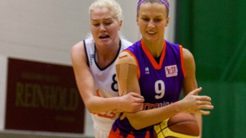 Kitija Laksa: trīs tālmetieni uzvarā pār "RSU/Merks"
Foto: wbbl.eu
