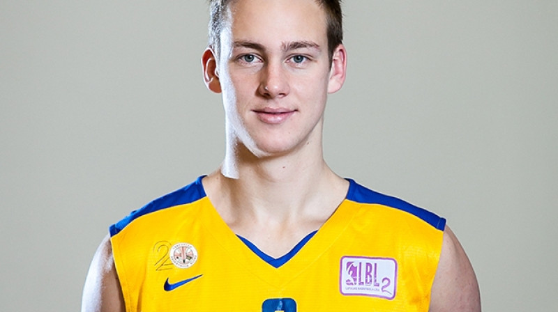 Kārlis Lasmanis (Ventspils Augstskola): LBL2 Janvāra spēlētājs.
Foto: bkventspils.lv