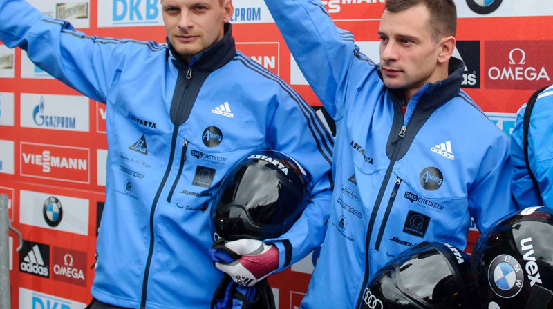 Tomass Dukurs un Martins Dukurs
Foto: AP/Scanpix