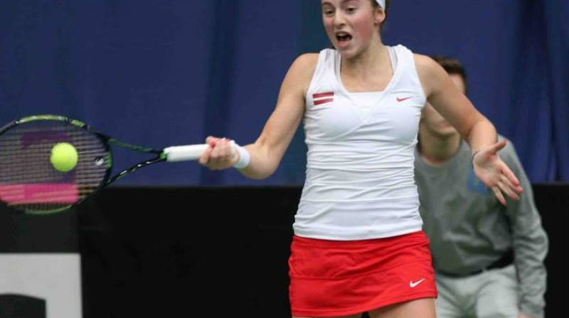 Aļona Ostapenko
Foto: Fed Cup in Hungary/Facebook
