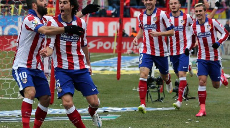 "Atletico" pelnīti pārspēja "Real"
Foto: AFP/Scanpix