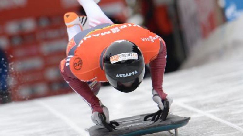 "Lidojošais" Martins Dukurs
Foto: AP/Scanpix