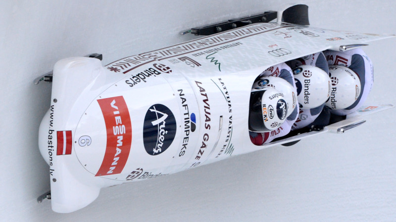 Oskars Melbārdis ar stūmējiem
Foto: AP/Scanpix