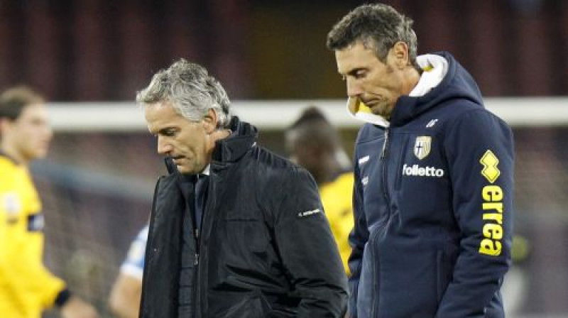 "Parma" galvenais treneris Roberto Donadoni
Foto: LaPresse/Scanpix