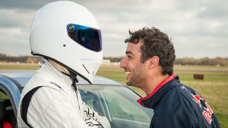 Stigs un Daniels Rikjardo
Foto: topgear.com