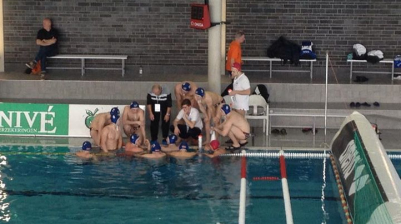 Latvijas ūdenspolo izlase Ūtrehtā
Foto: Boris ter Steeg / Latvijas Ūdenspolo federācija