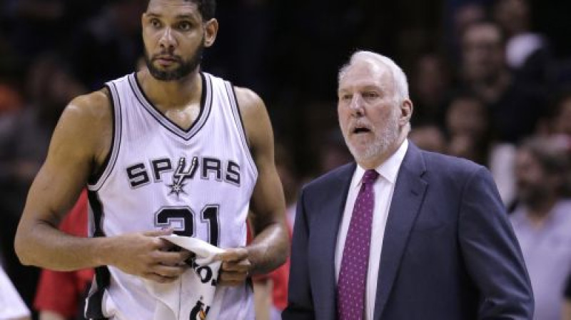 Tims Dankans un Gregs Popovičs
Foto: AP/Scanpix