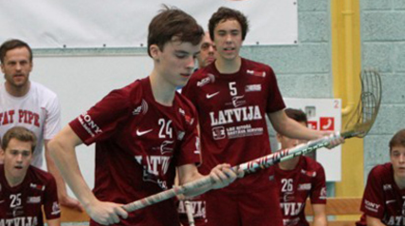 Kristers Eglītis
Foto: Ritvars Raits, floorball.lv