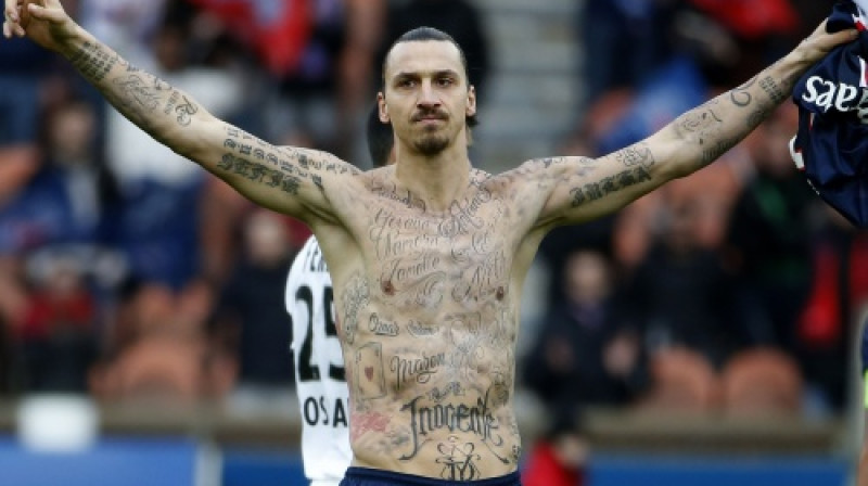 Zlatans Ibrahimovičs
Foto: AFP/Scanpix
