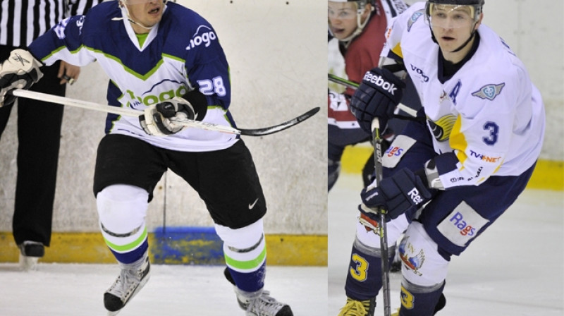 Draugi - sāncenši. Oļegs Sorokins un Rodrigo Laviņš.
Romāna Kokšarova foto