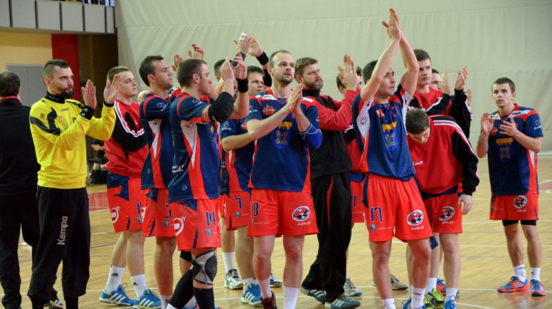 Dobeles "Tenax" handbolisti
Foto: Andris Pintāns, handbols-dobele.lv