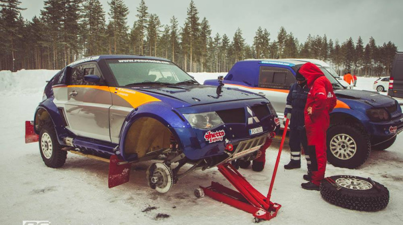 ''RE Autoklubs'' testos
Foto: facebook.com/REautoclub